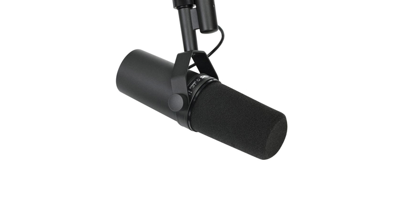 El Shure SM7B es uno de los mejores micrófonos para profesionales