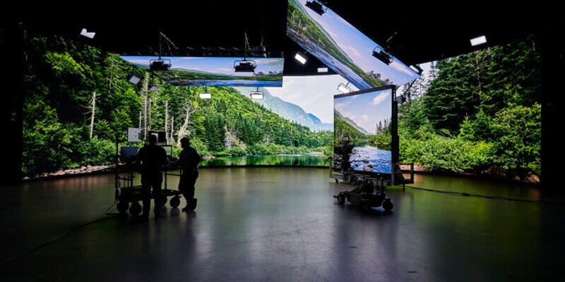 Un plateau virtuel de photogrammétrie à Montréal