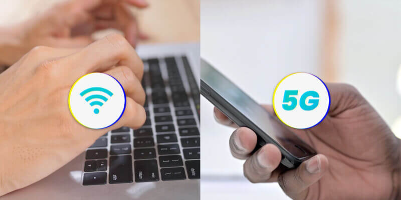 A sample of two different networks when using multiconnect