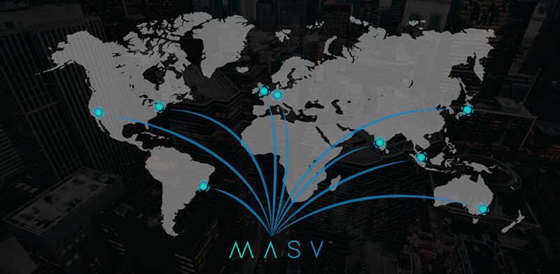 Alcance de la red MASV