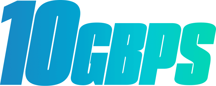 10Gbps bestand overdracht logo