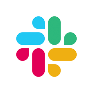 Página de inicio Círculo del logotipo de Slack