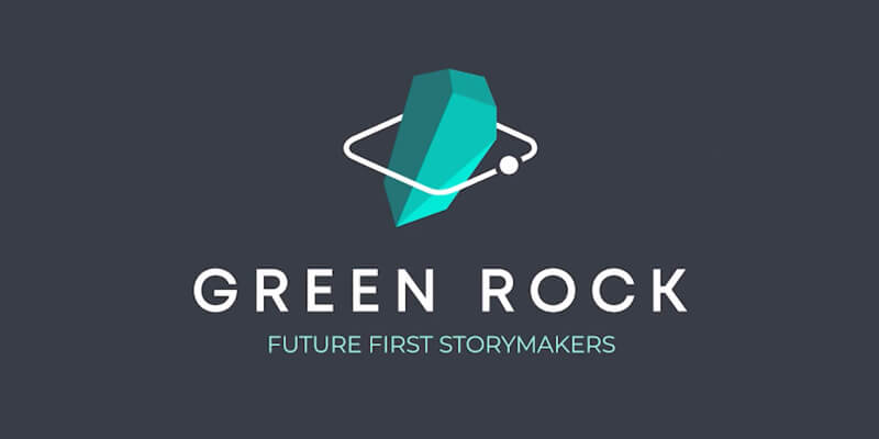 bureau à distance_greenrock Logo VCS de Green Rock