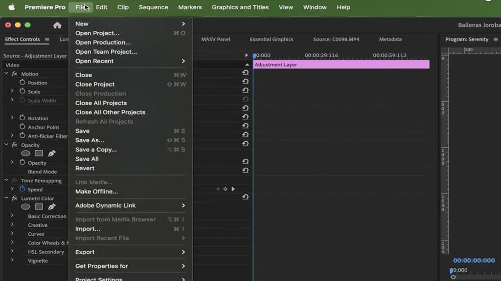 How To Share A Premiere Pro Project & Source Footage MASV