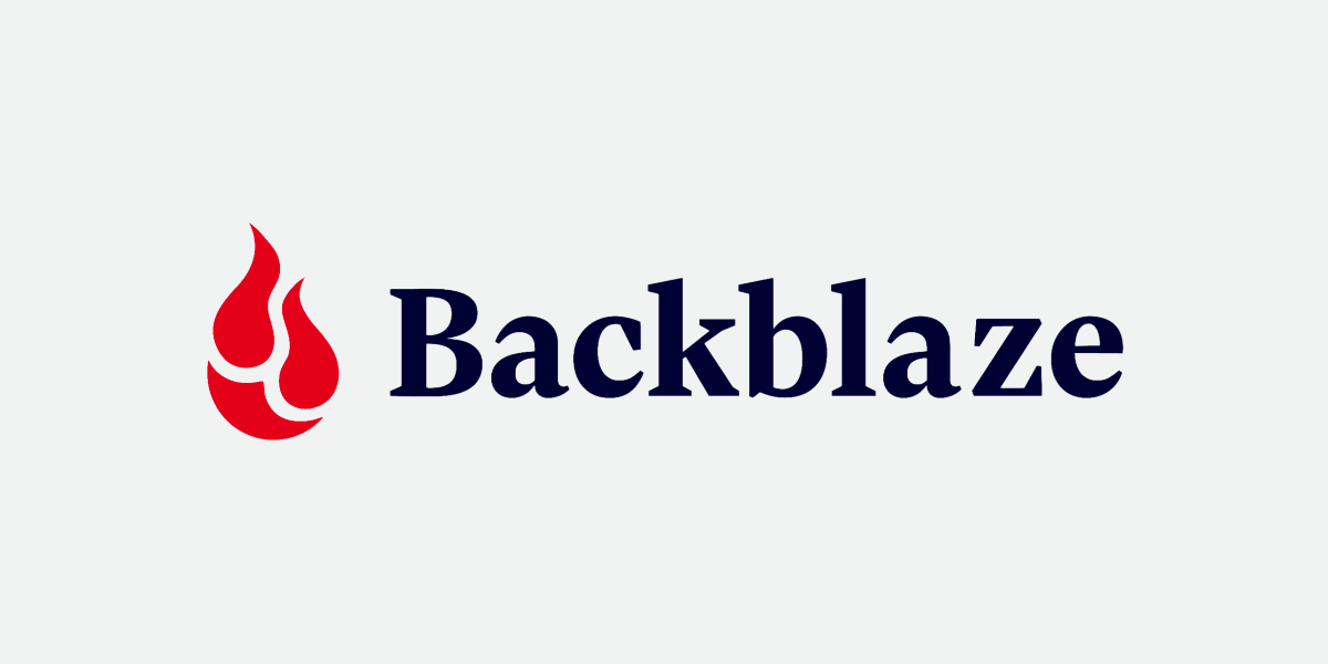 Logo de Backblaze