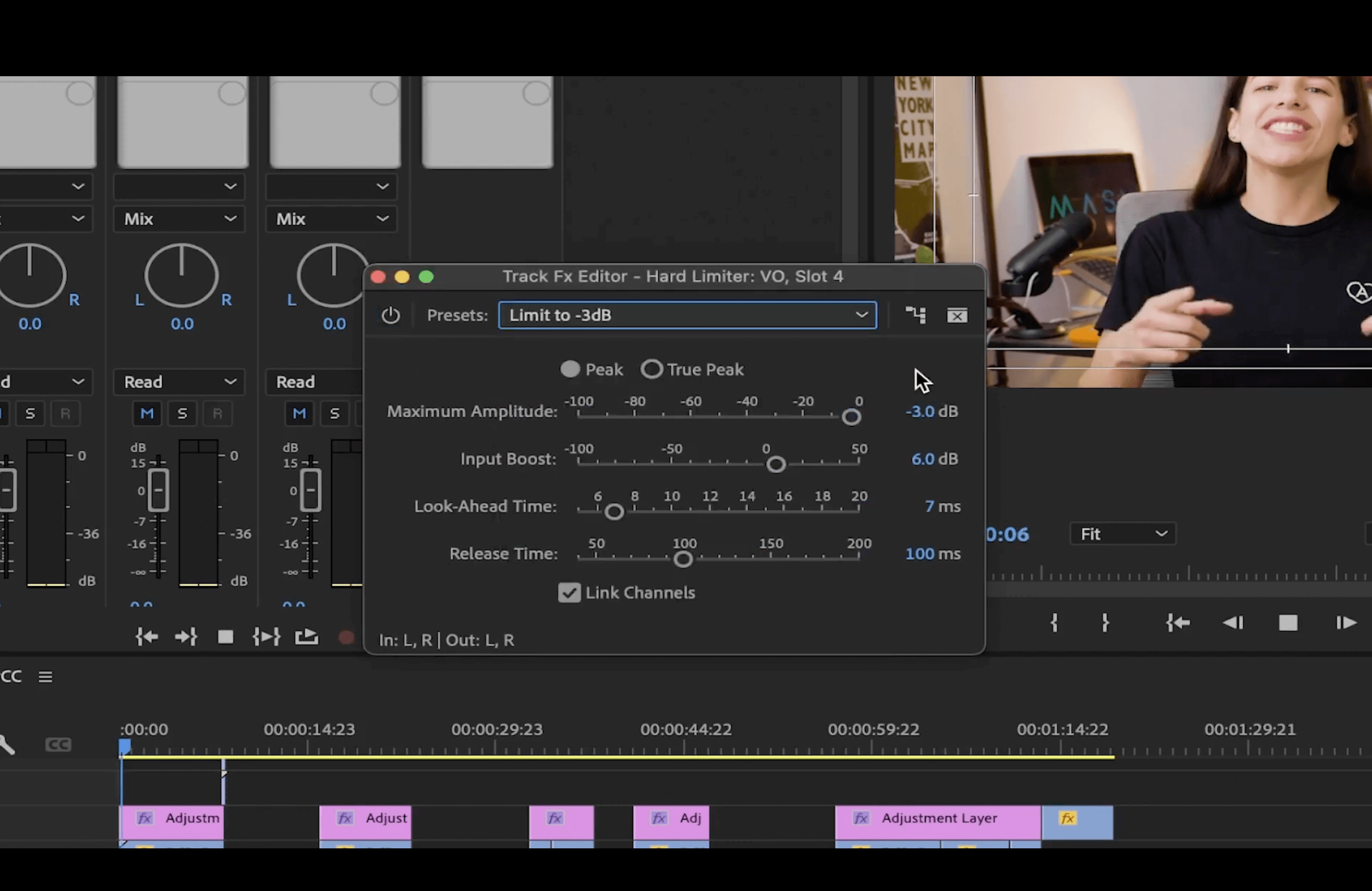 limitador duro adobe premiere pro