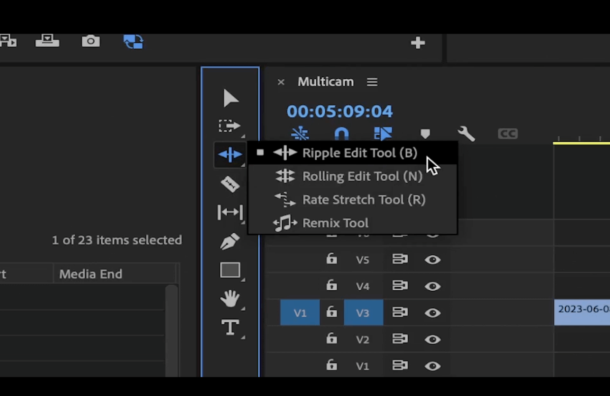 gereedschap rimpels bewerken adobe premiere