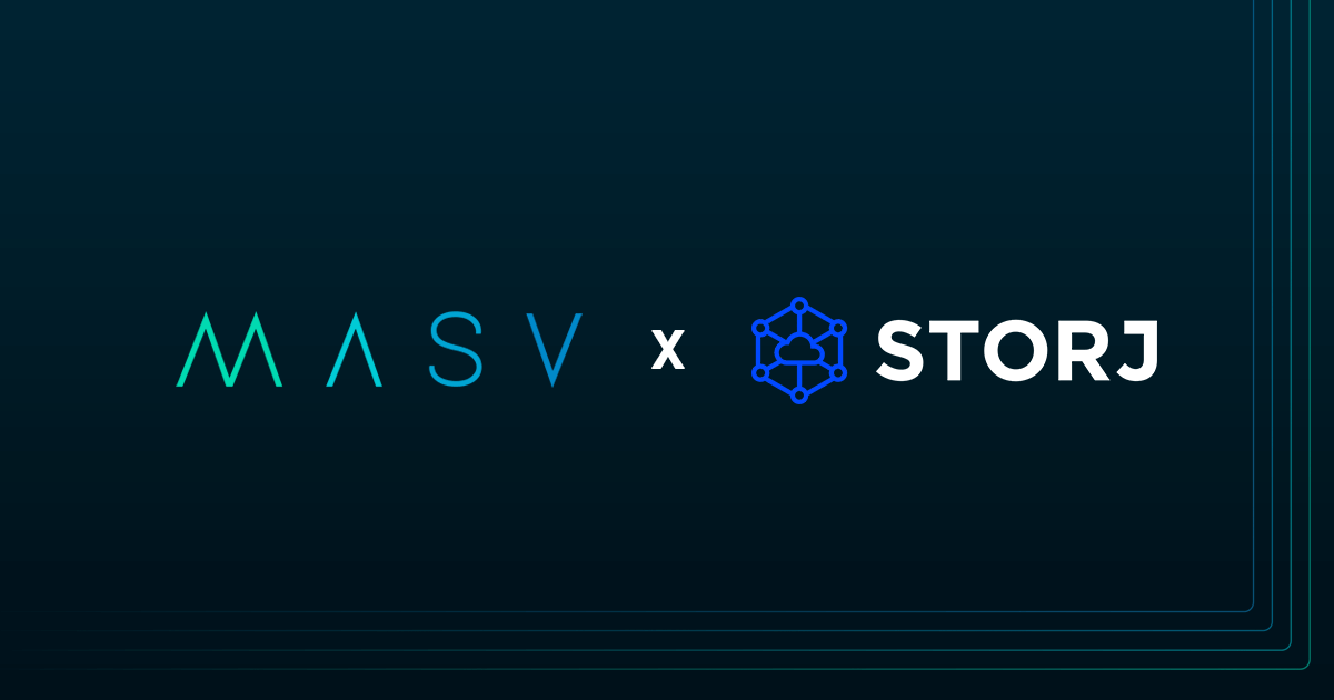 MASV integration with Storj