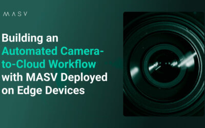 Creación de un flujo de trabajo automatizado de cámara a nube con MASV implementado en dispositivos Edge