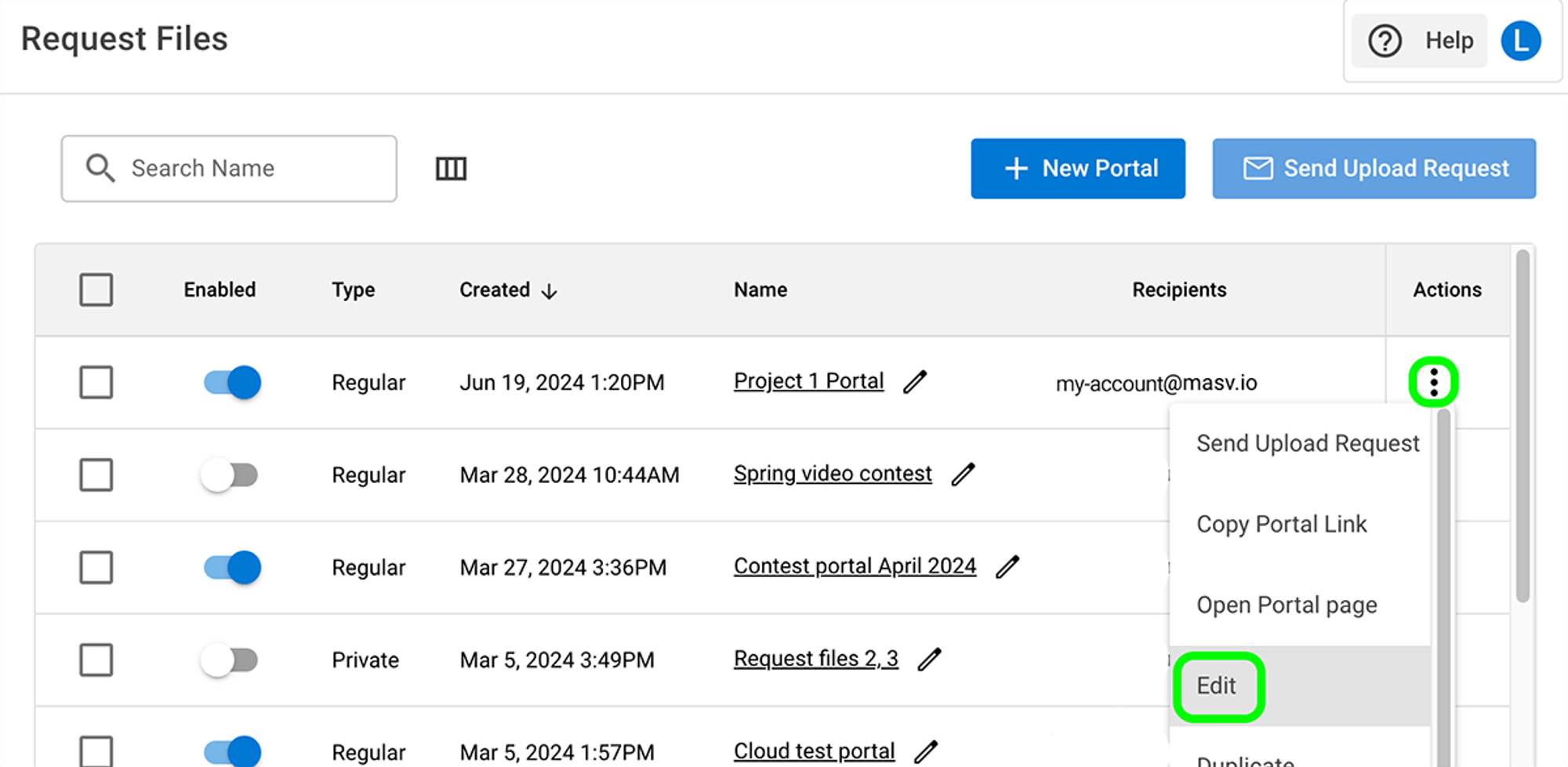 Senden von Dateien an Google Drive