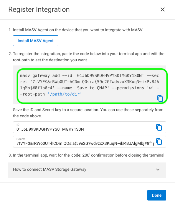 Sending Files to Google Drive