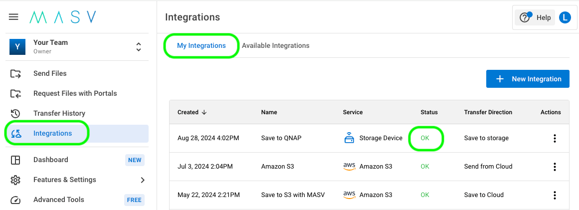 Enviar archivos a Google Drive