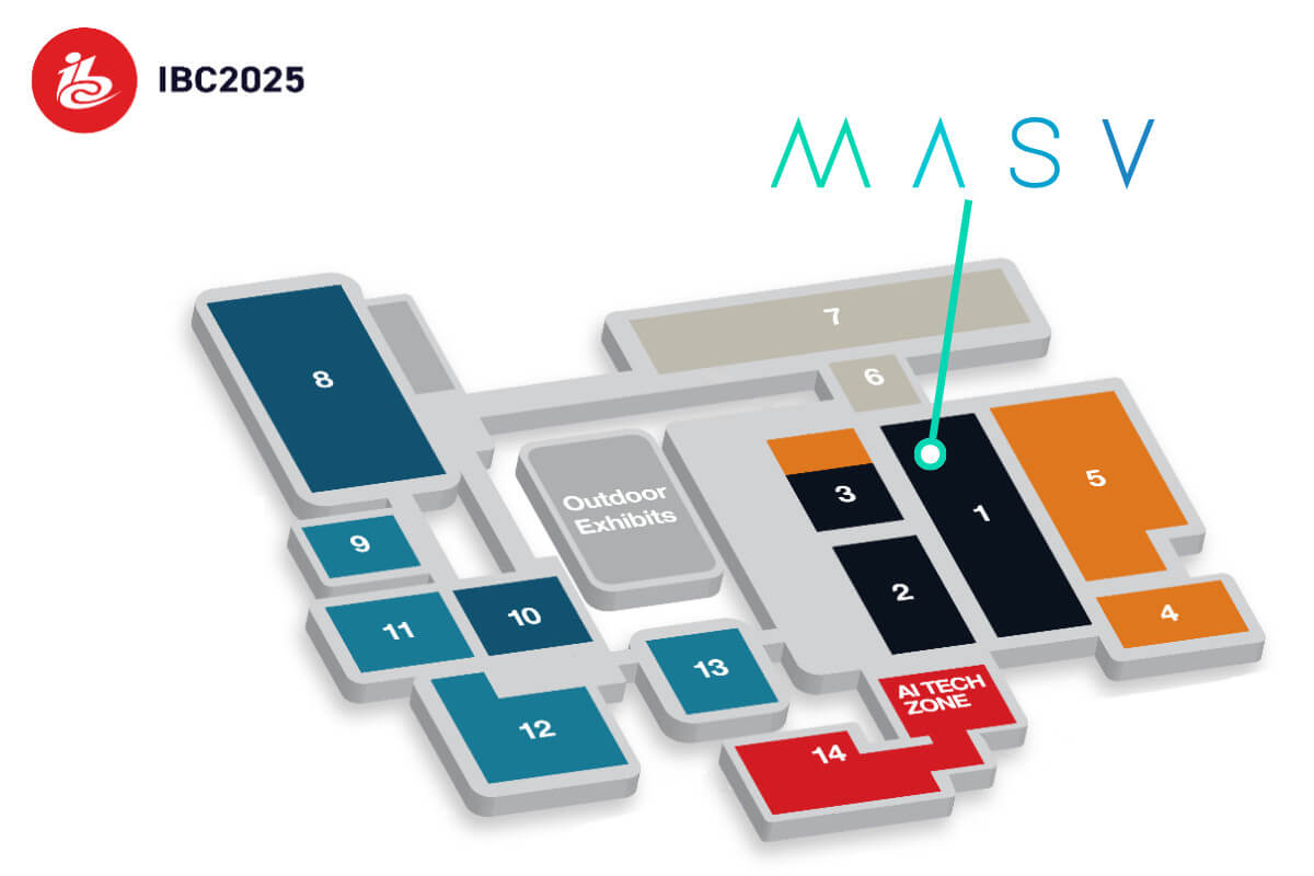 IBC Floor Plan IBC Floor Plan - MASV Booth 1.B01
