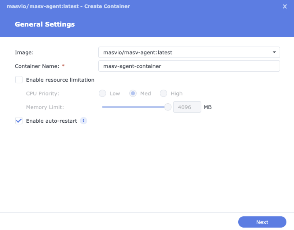Crear un contenedor-2-1 Enviar archivos a Google Drive