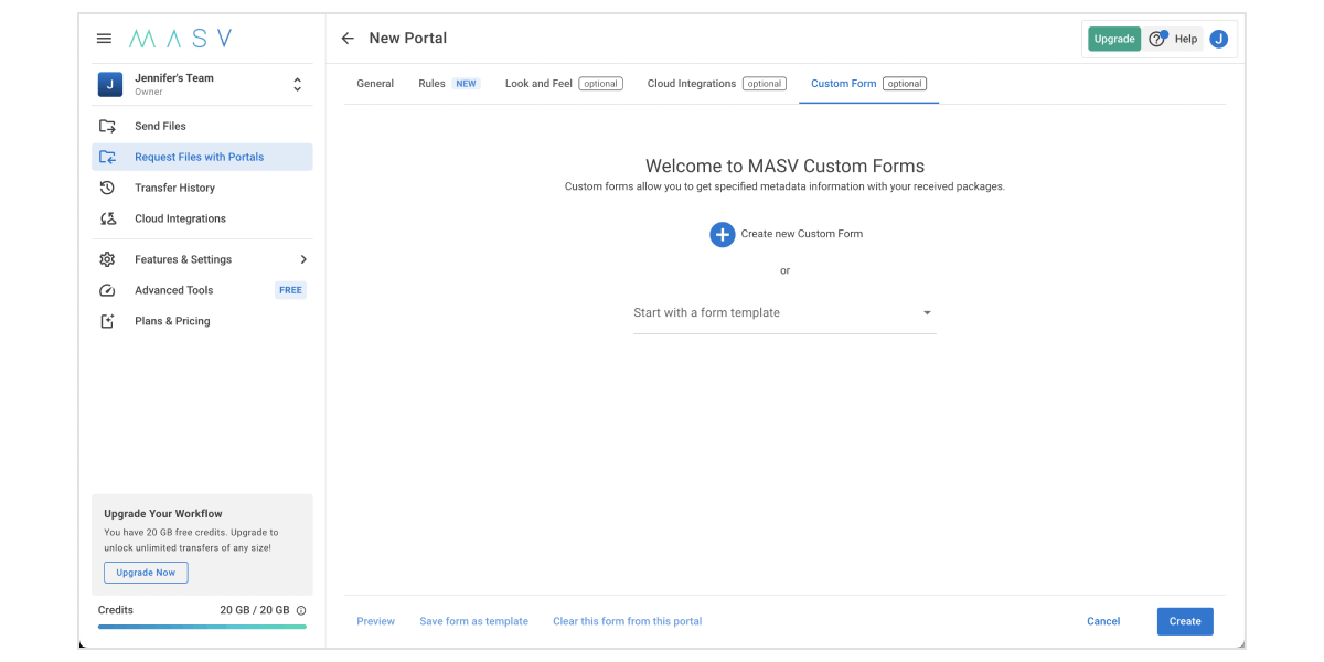 MASV-portal-file-upload-form-2 masv portal file upload form image 2