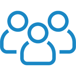 Symbol für Teams jeder Größe zum Versenden großer Dateien. Kollaborationswerkzeug.